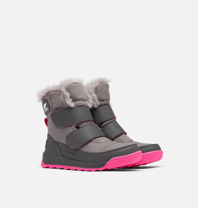 Sorel Childrens Whitney™ II Strap - Kids Snow Boots Grey - 634850WTB